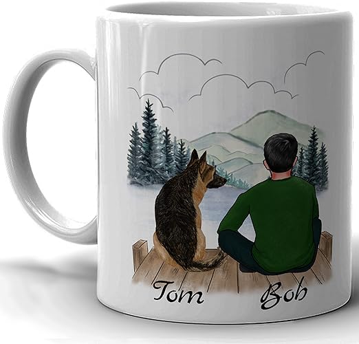 Personalised Tea/Coffee Mug - Men's