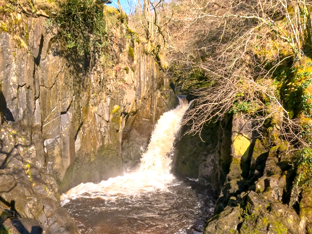 Hollybush Spout on the Ingleton Waterfalls Trail