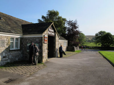 National Park Centre car park, Malham